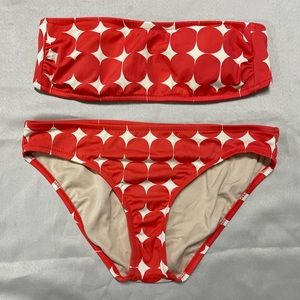 J.Crew Womens two piece Swimsuit